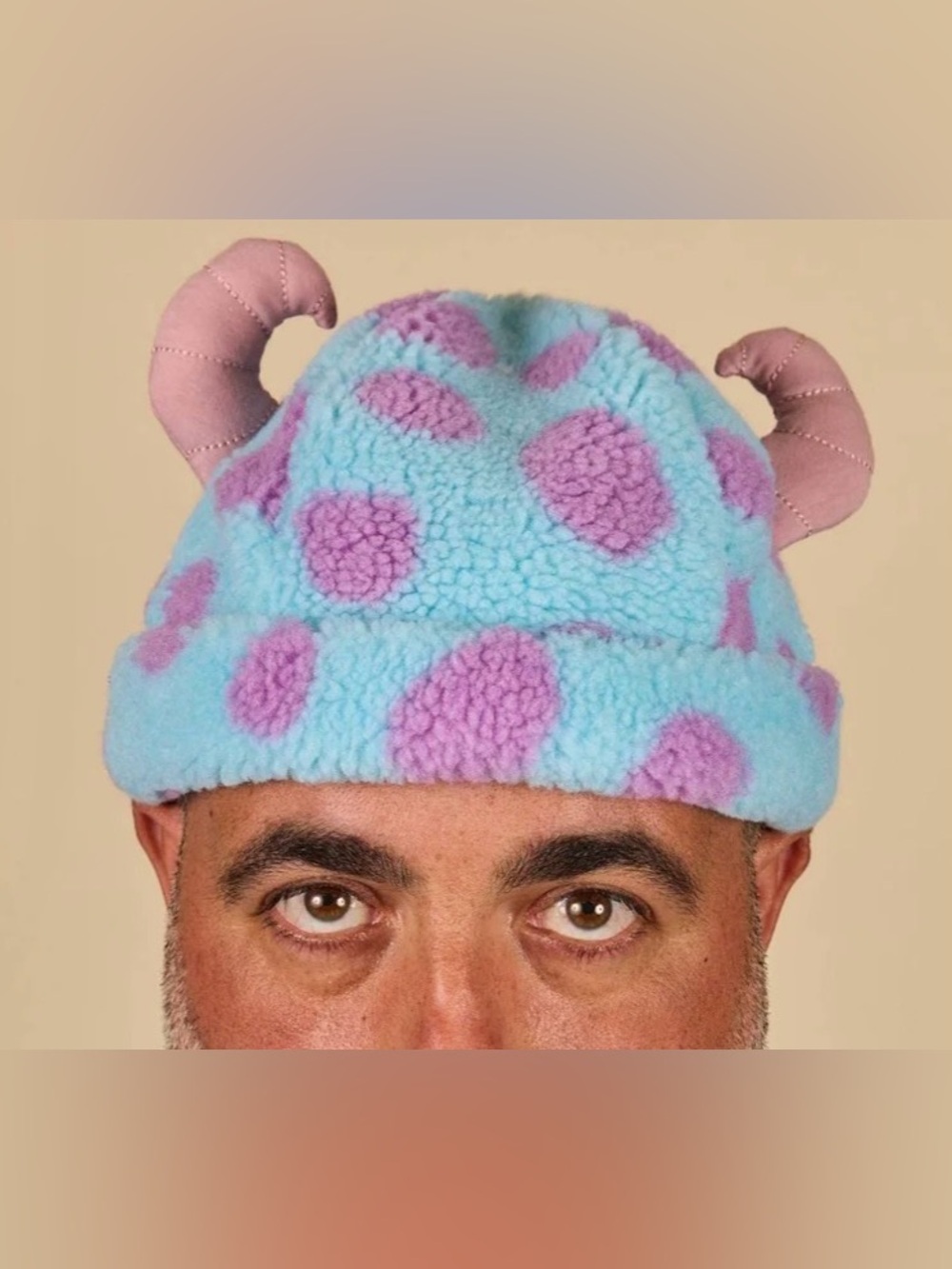 NWT Disney Pixar Monsters Inc Sulley Sherpa beanie hat